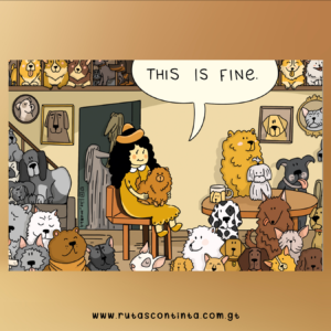 This is Fine - Dog edition