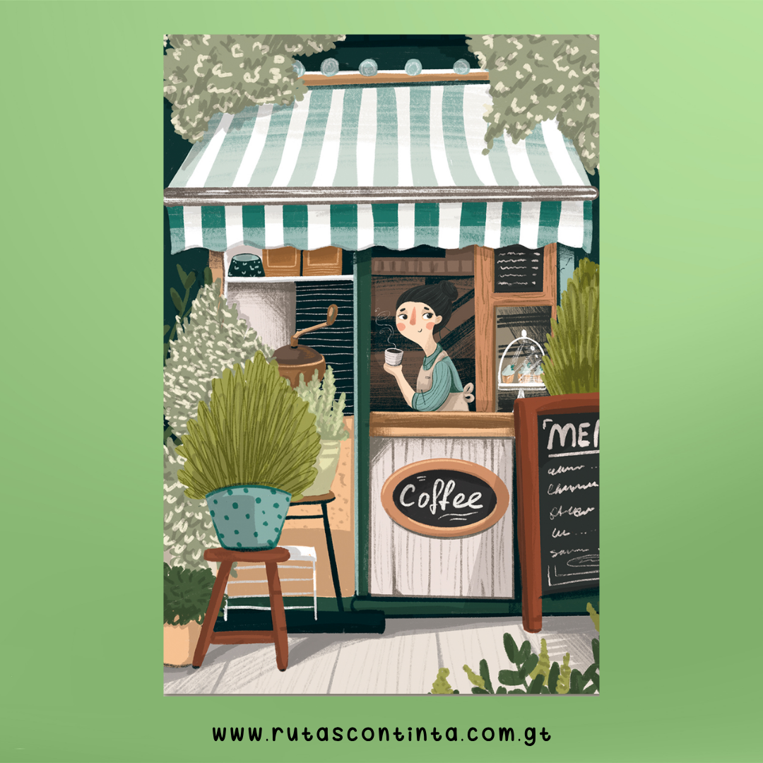 Un café en Verano