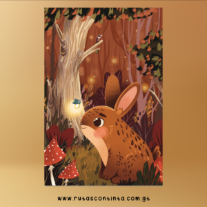 Amistad entre Conejo y Luciérnaga
